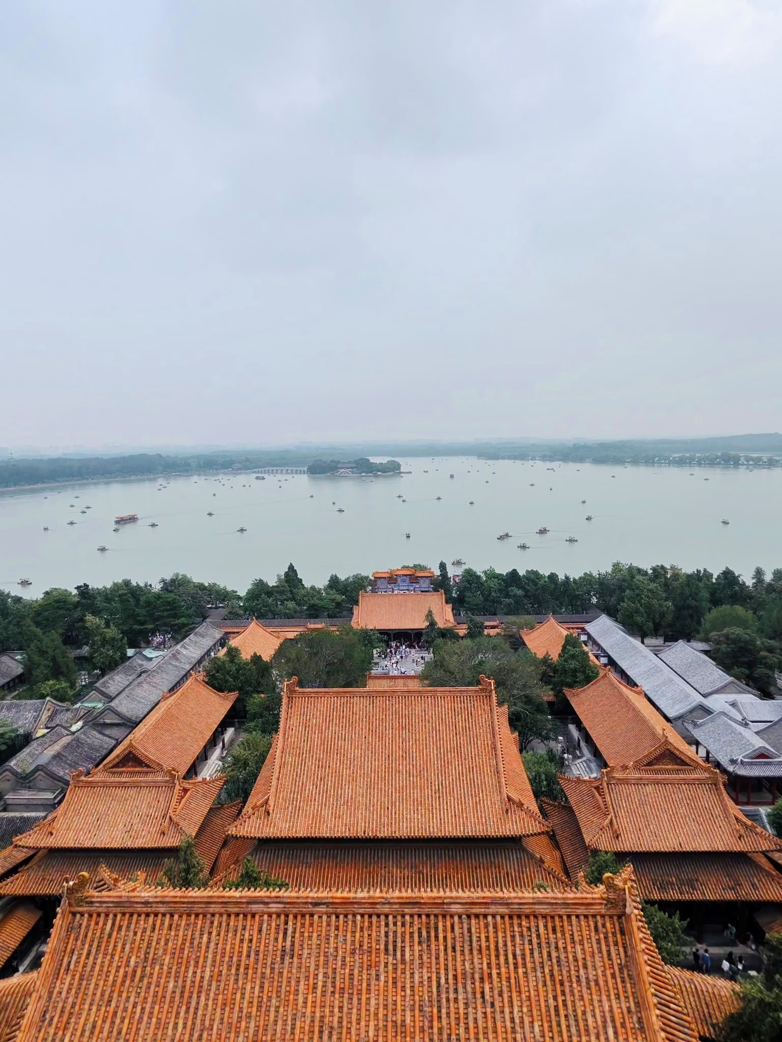 Vue du haut du Palais